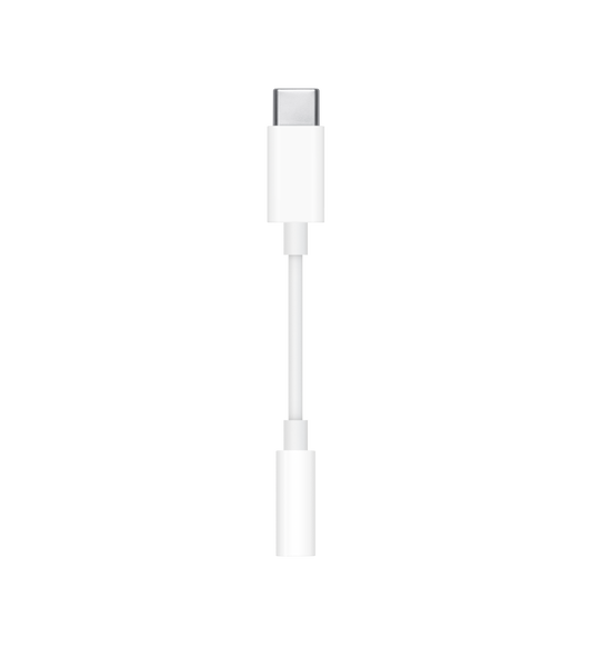 The USB-C to 3.5 mm Headphone Jack Adapter lets you connect devices that use a standard 3.5 mm audio plug to your USB-C devices.
