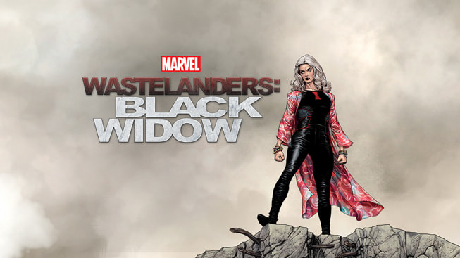 Баннер Apple Podcasts «Marvel’s Wastelanders: Black Widow».